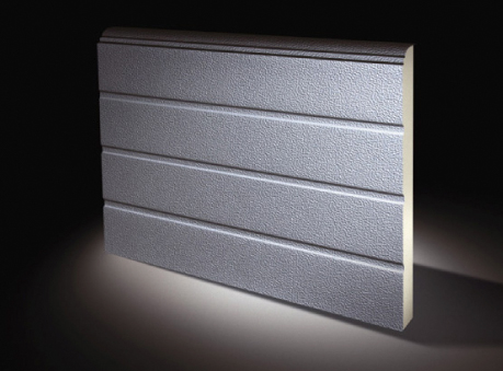 Panel RAL9006/pruhy-WG/610
