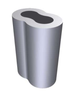 Spodná koncovka lanka 4 mm